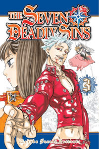 The Seven Deadly Sins, Vol. 03 (Manga) - naslovnica