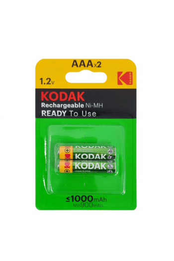 Kodak punjiva baterija AAA HR03 Ni-MH 1000mAh 2X - slika proizvoda
