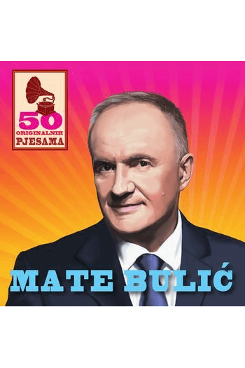 Mate Bulić - 50 originalnih hitova CD - omot