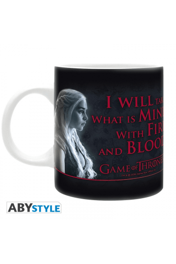 GAME OF THRONES - Mug - 320 ml - Fire&Blood - subli - With box - slika proizvoda