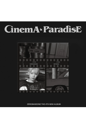 ZEROBASEONE - 4Th Mini Album [Cinema Paradise] [Digipack Ver.] [Kim Tae Rae Ver.] CD - omot