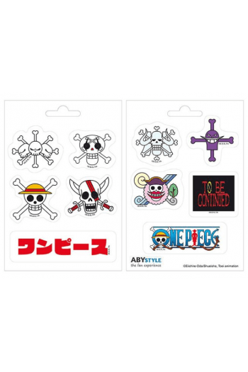 One Piece - Stickers - 16X11cm, 2 Sheets - Emperors Skulls X5 - slika proizvoda