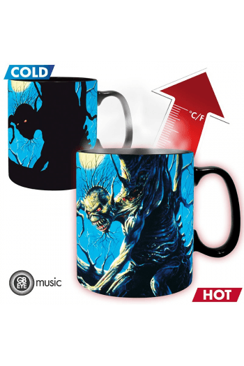 Iron Maiden - Mug Heat Change - 460M  Fearofthe Dark* Shop2024 - slika proizvoda