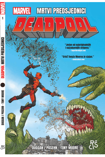 Deadpool 1: Mrtvi predsjednici (Strip) - naslovnica