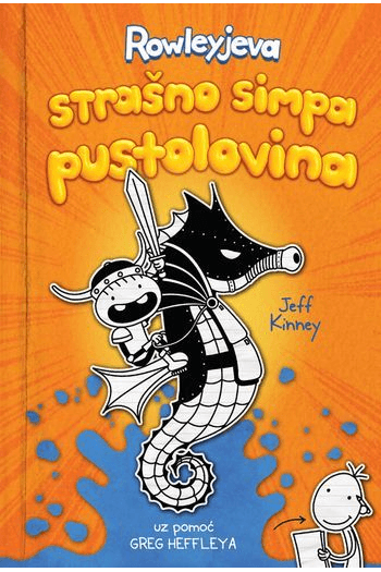 Rowleyjeva strašno simpa pustolovina - naslovnica