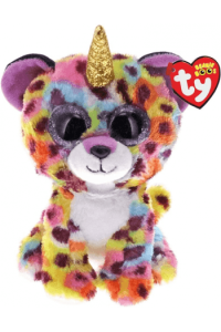 Pliš Bboos Giselle - leopard s rogom
