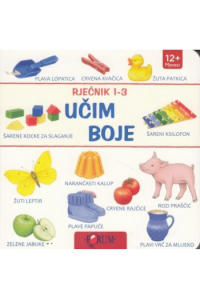 Rječnik 1-3 Učim boje (Slikovnica) - naslovnica
