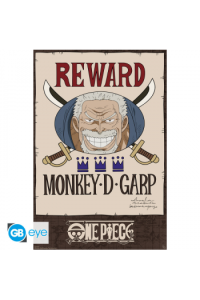 One Piece - Poster Maxi 91.5X61 - Wanted Garp Cross Guild