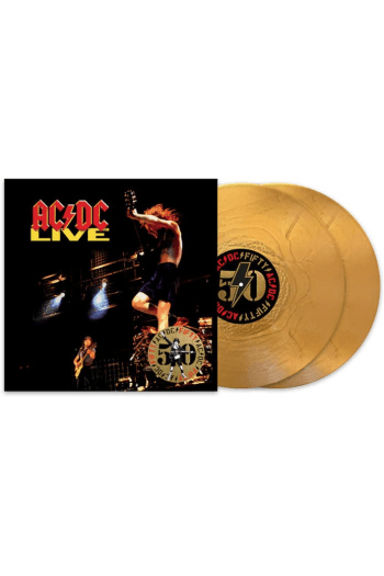 AC/DC - Live (50th anniversary gold vinyl) LP - omot