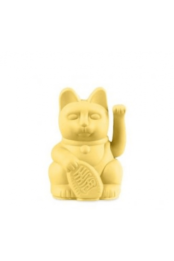 Lucky Cat Mini  waving cat  yellow ca. 6,7 x 5,2 x 9,8 cm  plastic  no batt.incl. - slika proizvoda