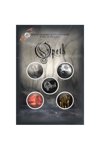 Opeth - Classic Albums bedževi set - slika proizvoda