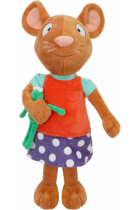 POPI - VELIKA PLIŠANA MIŠICA 39 cm u UKRASNOJ KUTIJI (serijal Pip i Popi) - slika proizvoda