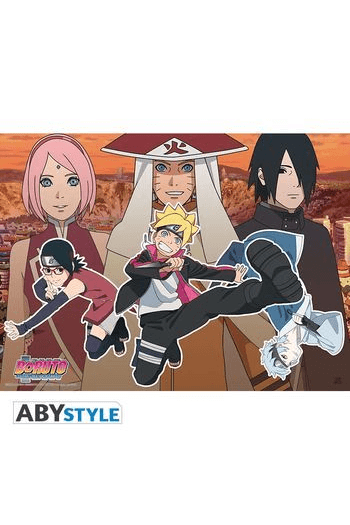 Boruto Poster New Team 7 (52x38cm) - slika proizvoda