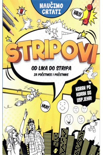 Stripovi - naučimo crtati - naslovnica
