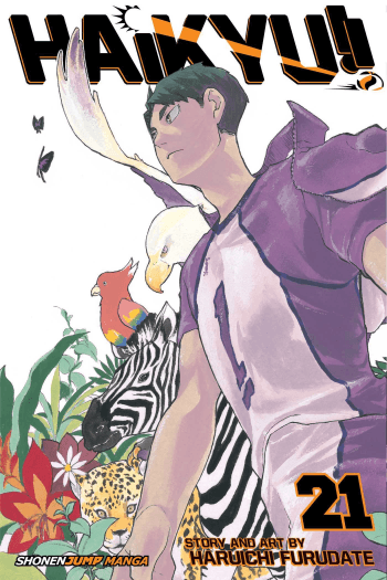 Haikyu!!, Vol. 21 (Manga) - naslovnica