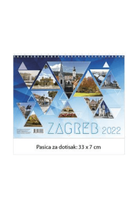 Kalendar M,Zagreb - slika proizvoda