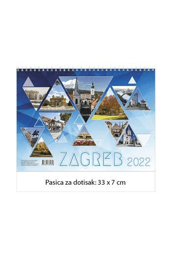 Kalendar M,Zagreb - slika proizvoda