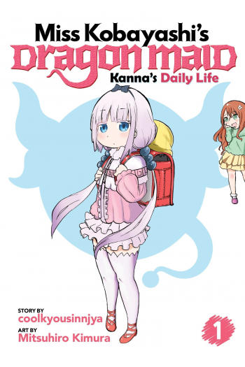 Miss Kobayashis Dragon Maid: Kannas Daily Life Vol. 1 (Manga) - naslovnica