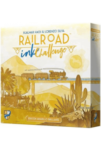 Railroad Ink Challenge - Shining Yellow Edition