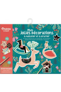 My Scratch and Glitter Art Decorations