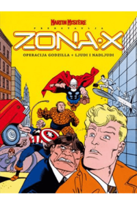 Zona X 2 - Operacija Godzilla / Ljudi i nadljudi (Strip) - naslovnica
