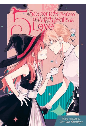 5 Seconds Before a Witch Falls in Love (Manga) - naslovnica