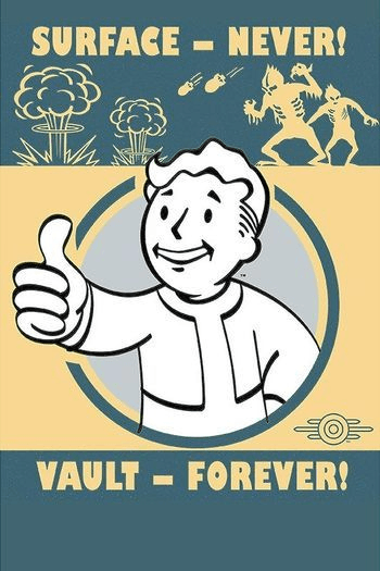 Fallout - Vault Forever - Poster (91.5X61) - slika proizvoda