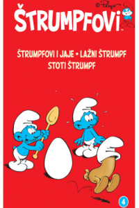 Štrumpfovi 4 (Strip) - naslovnica