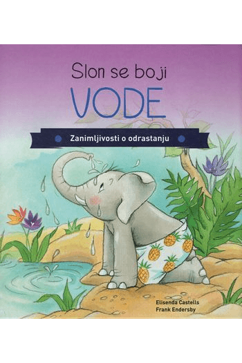 Slon se boji vode (Slikovnica) - naslovnica