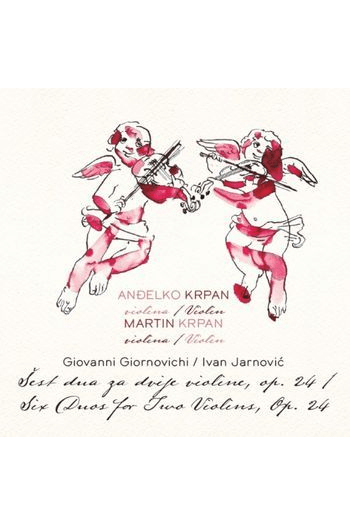 Anđelko i Martin Krpan - Šest dua za dvije violine CD - omot