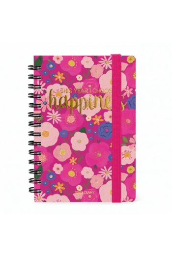 Planer Tjedni Spiral 8,5*13 Flowers 2023 - slika proizvoda