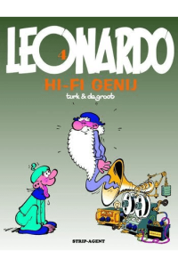 Leonardo 4: Hi-fi genij (Strip) - naslovnica