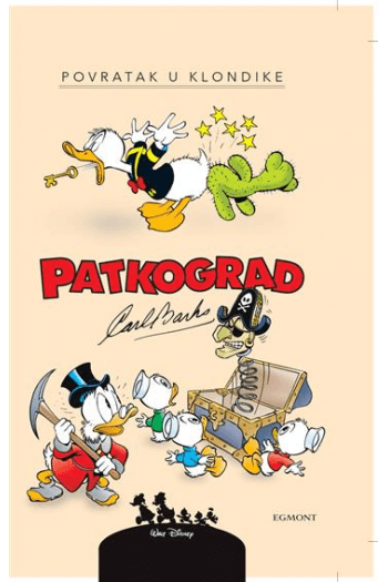 Patkograd povratak u Klondike (Strip) - naslovnica