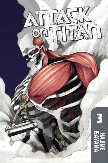 Attack on Titan, Vol. 03 (Manga) - naslovnica