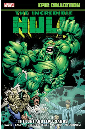 Incredible Hulk Epic Collection: The Lone And Level Sands (Strip) - naslovnica