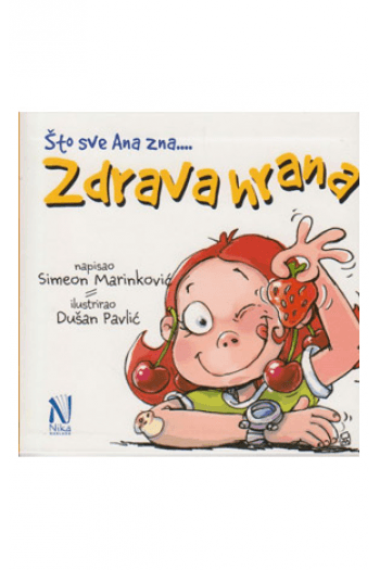Što sve Ana zna... Zdrava hrana (Slikovnica) - naslovnica
