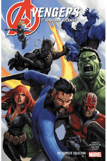 Avengers By Jonathan Hickman: The Complete Collection Vol. 5 (Strip) - naslovnica