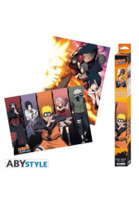 Naruto Shippuden Set 2 Chibi Posters Groups (52x38cm) - slika proizvoda