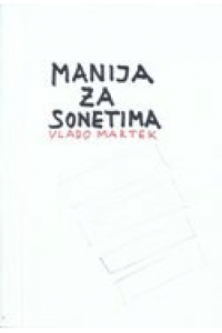 Manija za sonetima - naslovnica