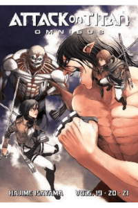 Attack on Titan Omnibus 7 (Vol. 19-21) manga izdanje