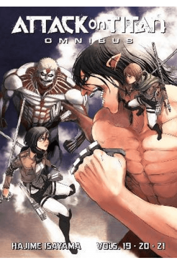 Attack on Titan Omnibus 7 (Vol. 19-21) manga izdanje