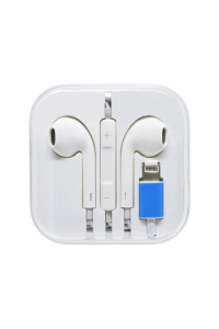 Hands free +class za Iphone 7,8,x,11,12,13,14 lightning bijele - slika proizvoda