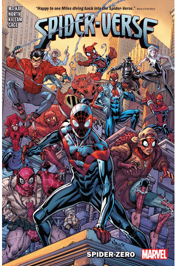 Spider-Verse: Spider-Zero (Strip) - naslovnica