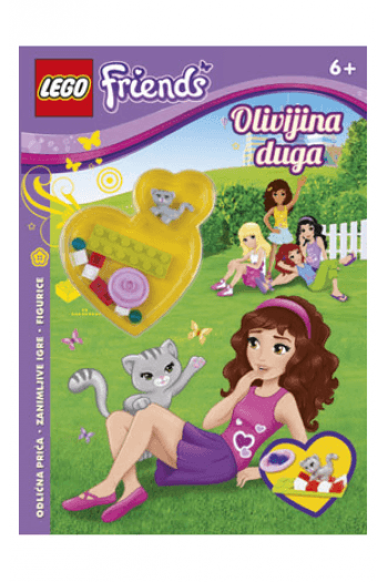 Lego friends - Olivijina duga (Slikovnica) - naslovnica