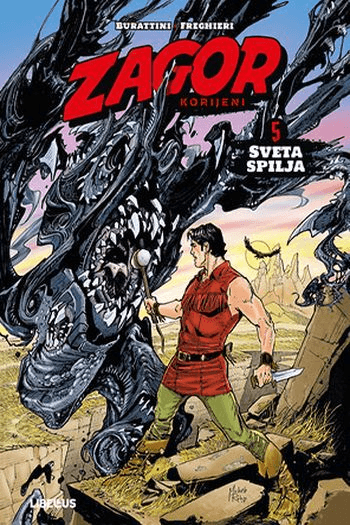 Zagor korijeni 05 : Sveta spilja (Strip) - naslovnica