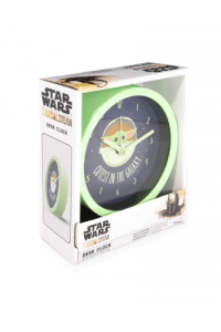 Pyramid Star Wars: The Mandalorian (Cutest In The Galaxy) Desk Clock