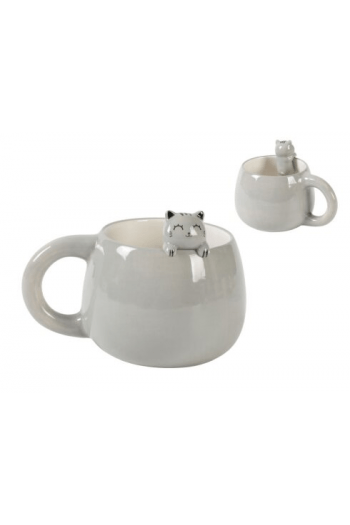 Šalica keramička iTotal Cat Charm siva XL2564 - slika proizvoda