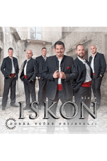 Klapa Iskon - Dobra večer prijatelji CD - omot