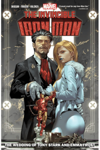 Invincible Iron Man By Gerry Duggan Vol. 2: The Wedding Of Tony Stark And Emma Frost (Strip) - naslovnica