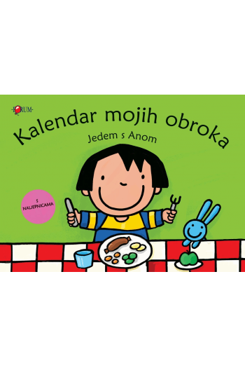 Kalendar mojih obroka - Jedem s Anom (Slikovnica) - naslovnica
